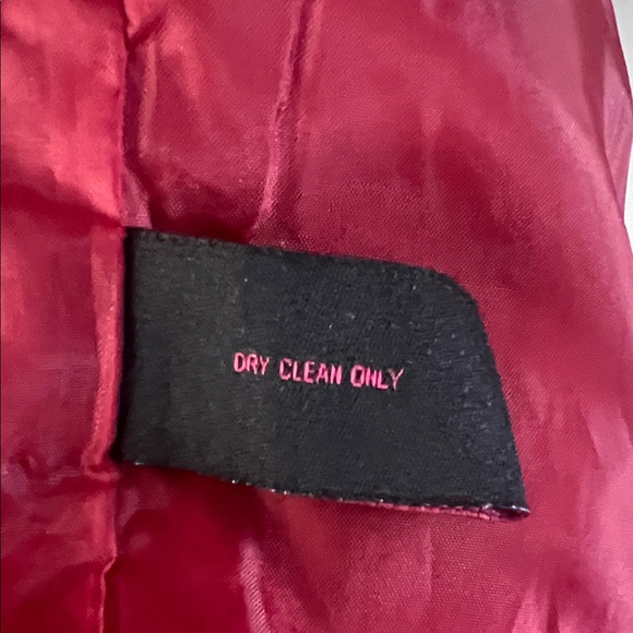 Body Central Vibrant Red Trench Coat - Picture 6 of 7